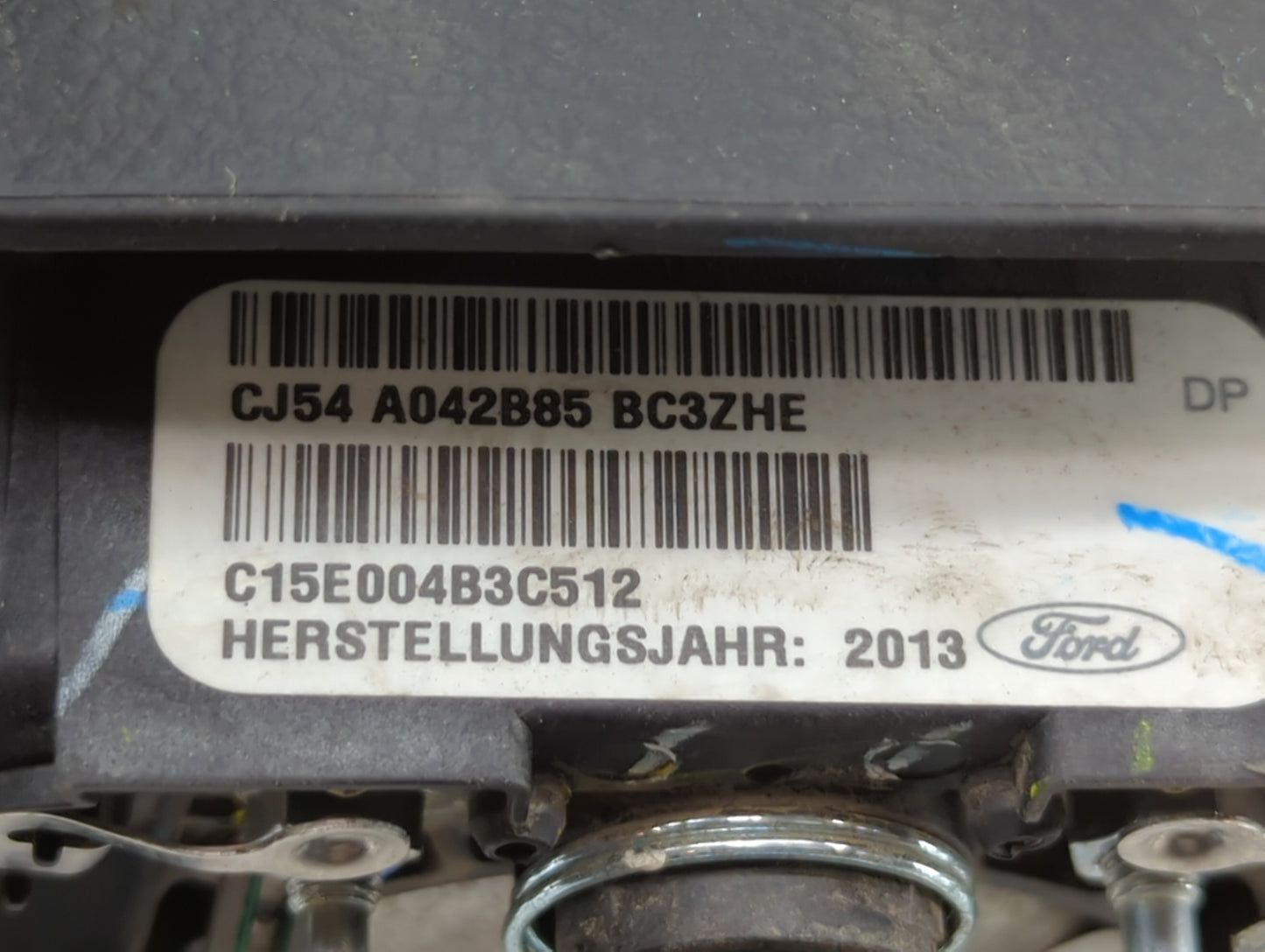 2013 Ford Escape Air Bag Driver Left Steering Wheel Mounted P/N:C15E004B3512 34088827A Fits Fits 2005 2006 2007 2008 2009 OE