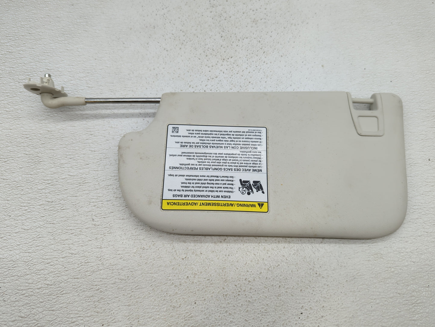 2013-2019 Ford Escape Sun Visor Shade Replacement Passenger Right Mirror Fits Fits 2013 2014 2015 2016 2017 2018 2019 OEM Us