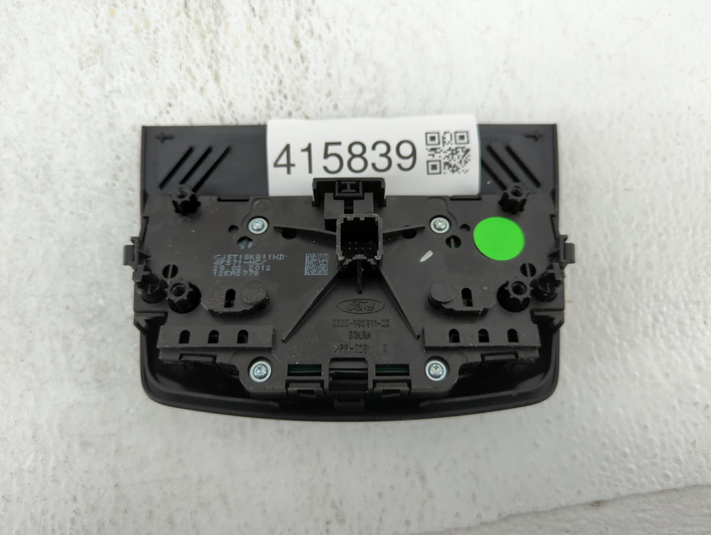 2013 Ford Escape Radio Control Panel - Oemusedautoparts1.com