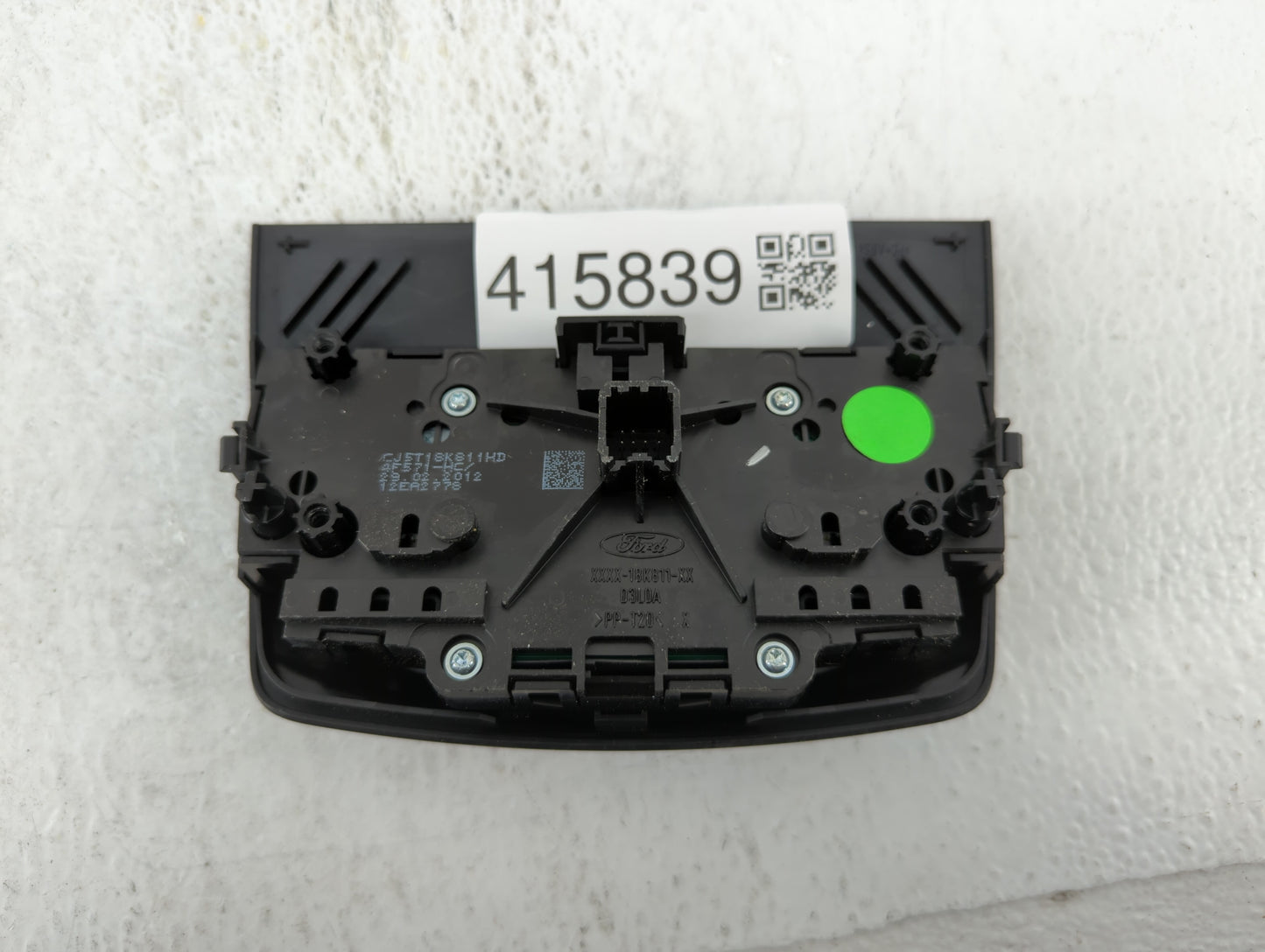 2013 Ford Escape Radio Control Panel - Oemusedautoparts1.com