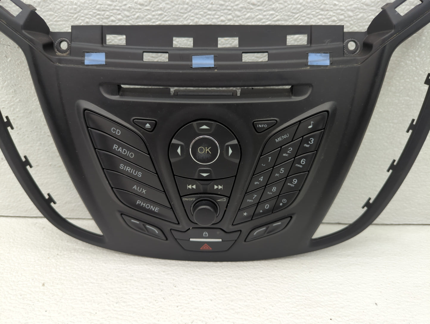2013-2013 Ford Escape Radio Control Panel - Oemusedautoparts1.com