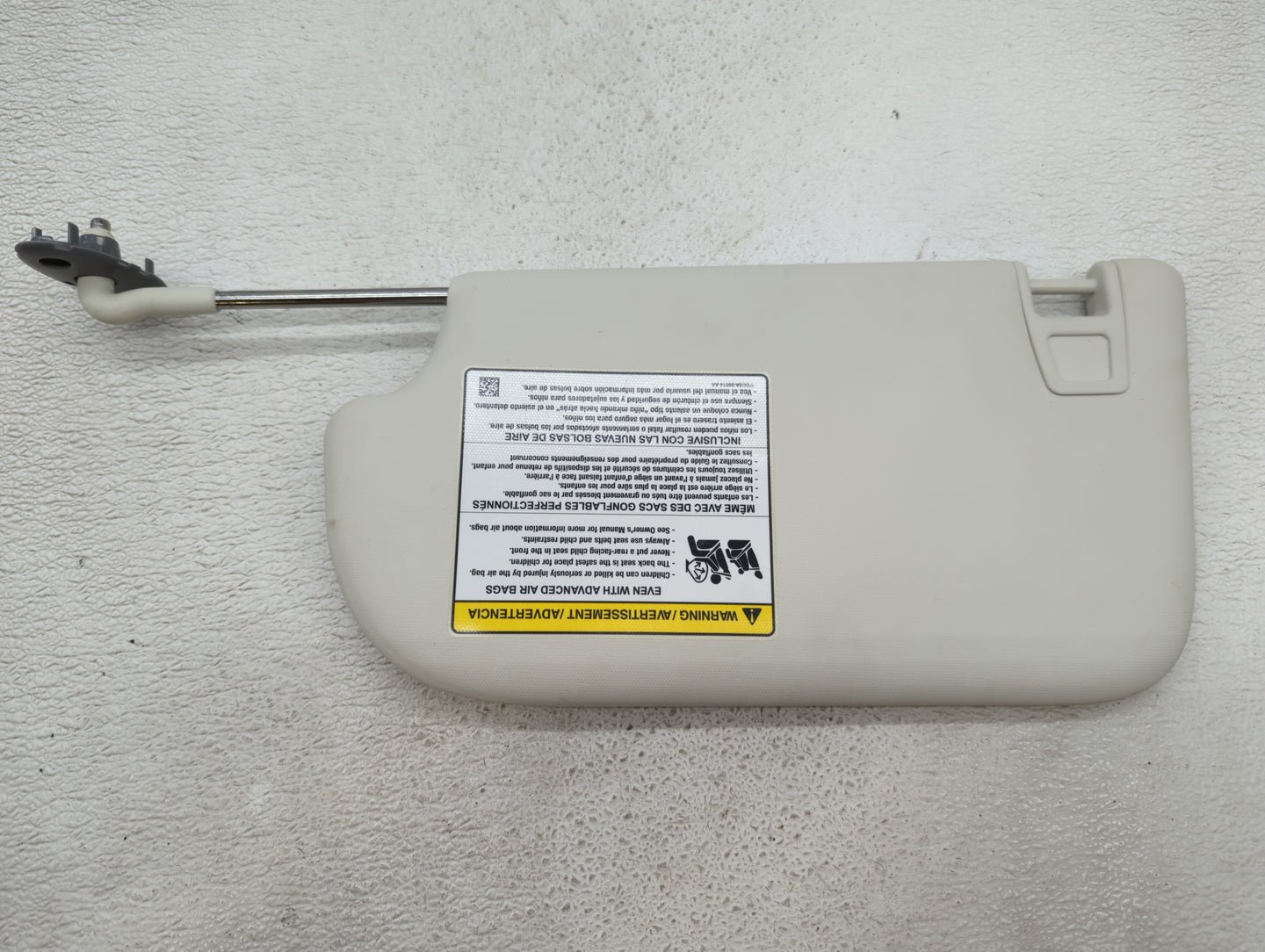 2013-2019 Ford Escape Sun Visor Shade Replacement Passenger Right Mirror Fits Fits 2013 2014 2015 2016 2017 2018 2019 OEM Us