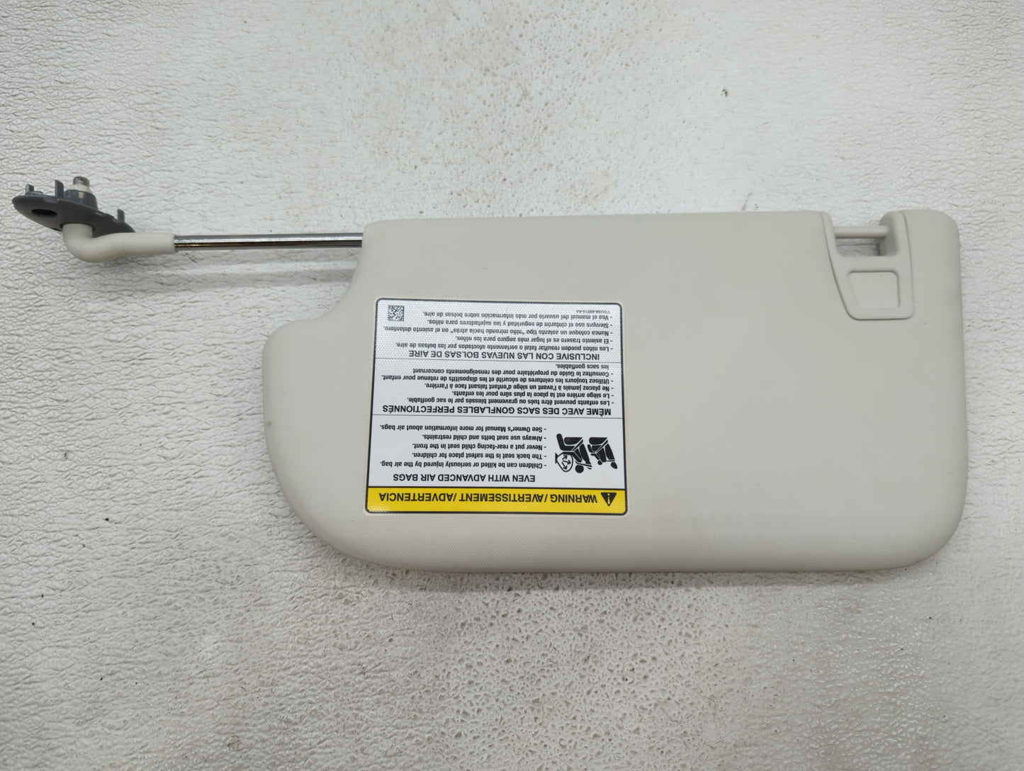 2013-2019 Ford Escape Sun Visor Shade Replacement Passenger Right Mirror Fits Fits 2013 2014 2015 2016 2017 2018 2019 OEM Us