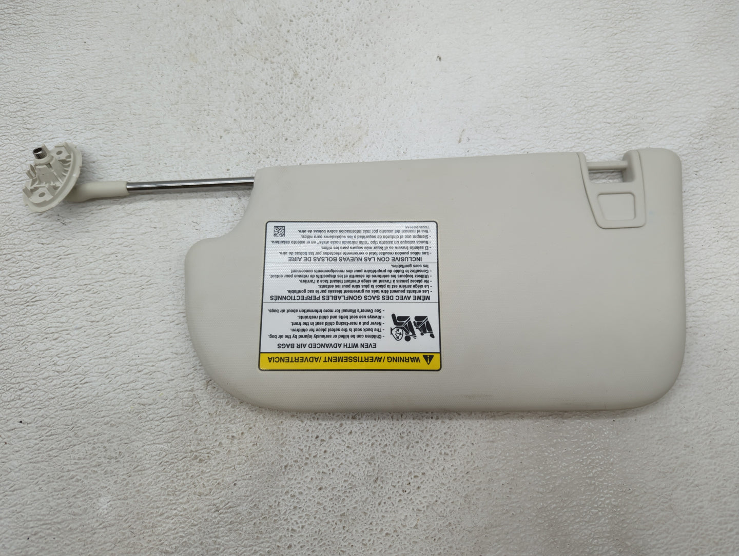 2013-2019 Ford Escape Sun Visor Shade Replacement Passenger Right Mirror Fits Fits 2013 2014 2015 2016 2017 2018 2019 OEM Us