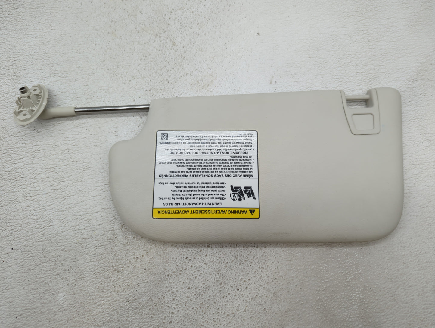 2013-2019 Ford Escape Sun Visor Shade Replacement Passenger Right Mirror Fits Fits 2013 2014 2015 2016 2017 2018 2019 OEM Us