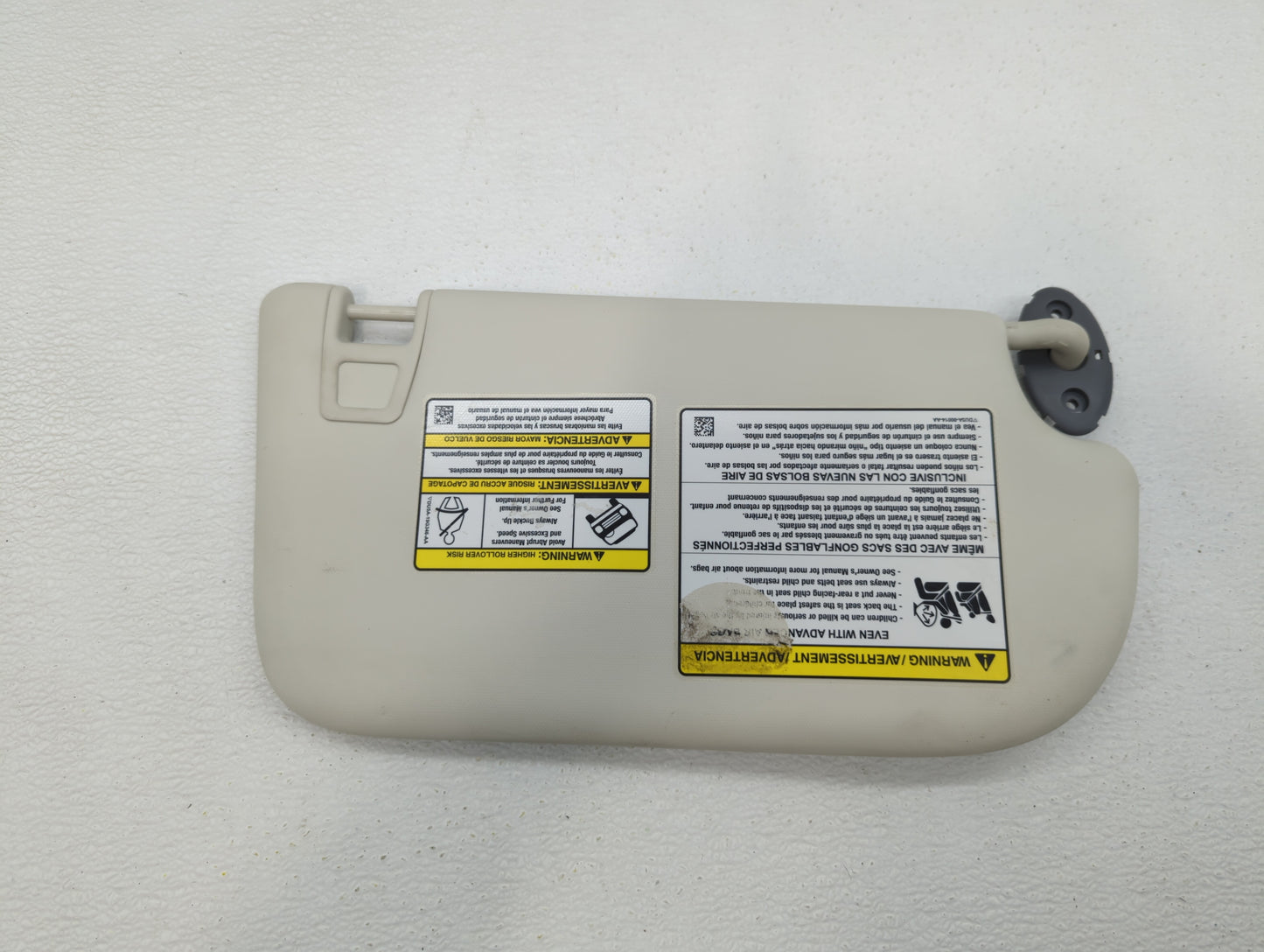 2013-2019 Ford Escape Sun Visor Shade Replacement Driver Left Mirror Fits Fits 2013 2014 2015 2016 2017 2018 2019 OEM Used A