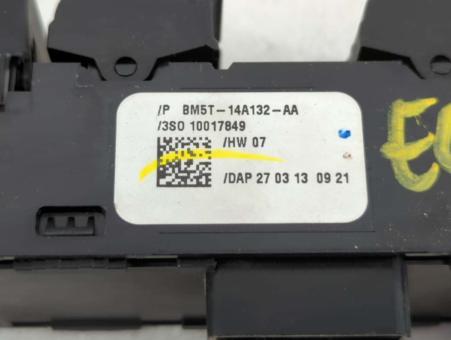 2013-2019 Ford Escape Master Power Window Switch Replacement Driver Side Left P/N:BM5T-14A132-AB BM5T-14A132-AA Fits OEM Use
