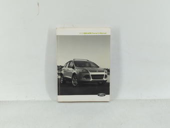 compare product 2013 Ford Escape Owners Manual Book Guide OEM Used Auto Parts