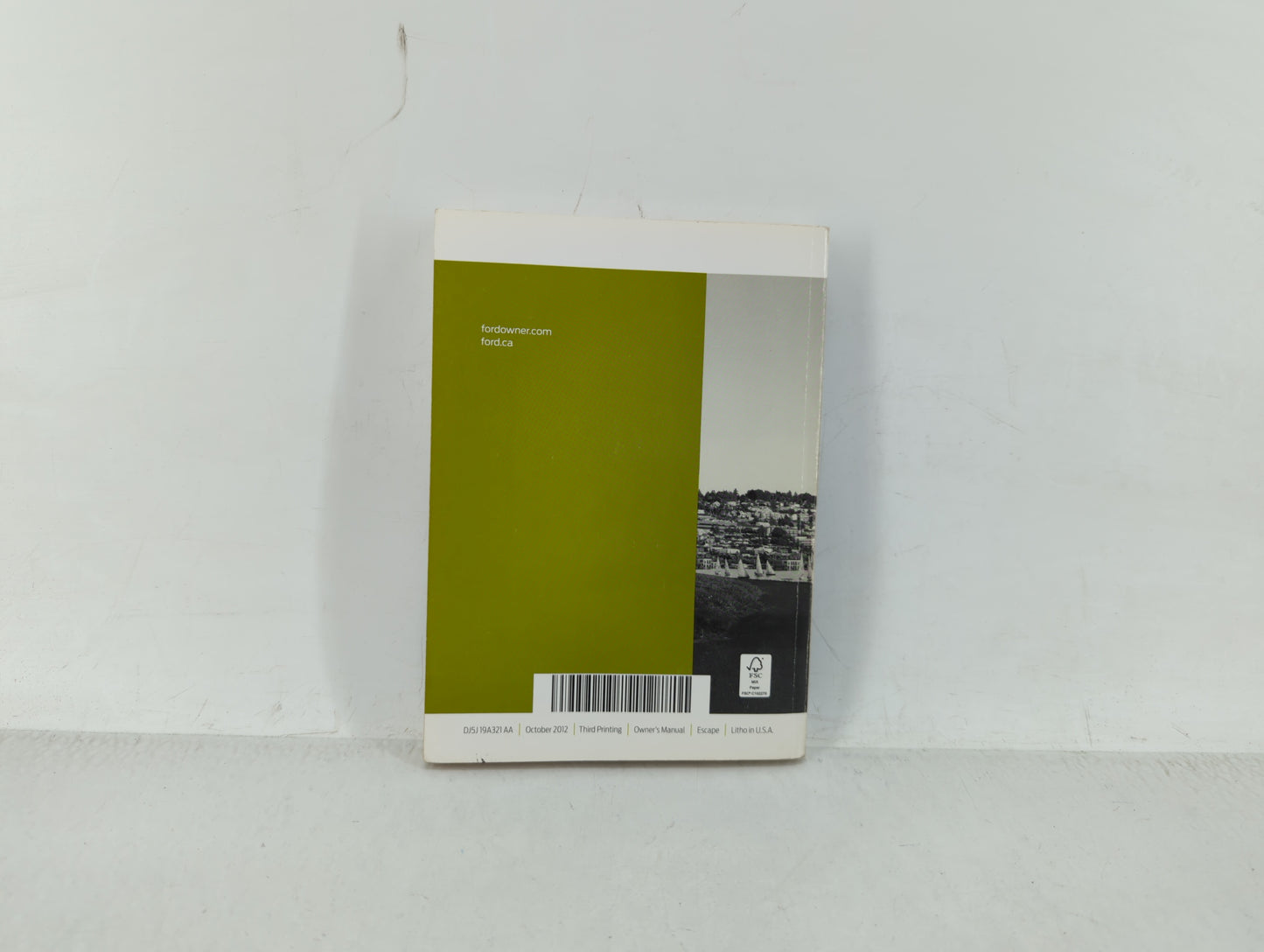 2013 Ford Escape Owners Manual Book Guide OEM Used Auto Parts - Oemusedautoparts1.com