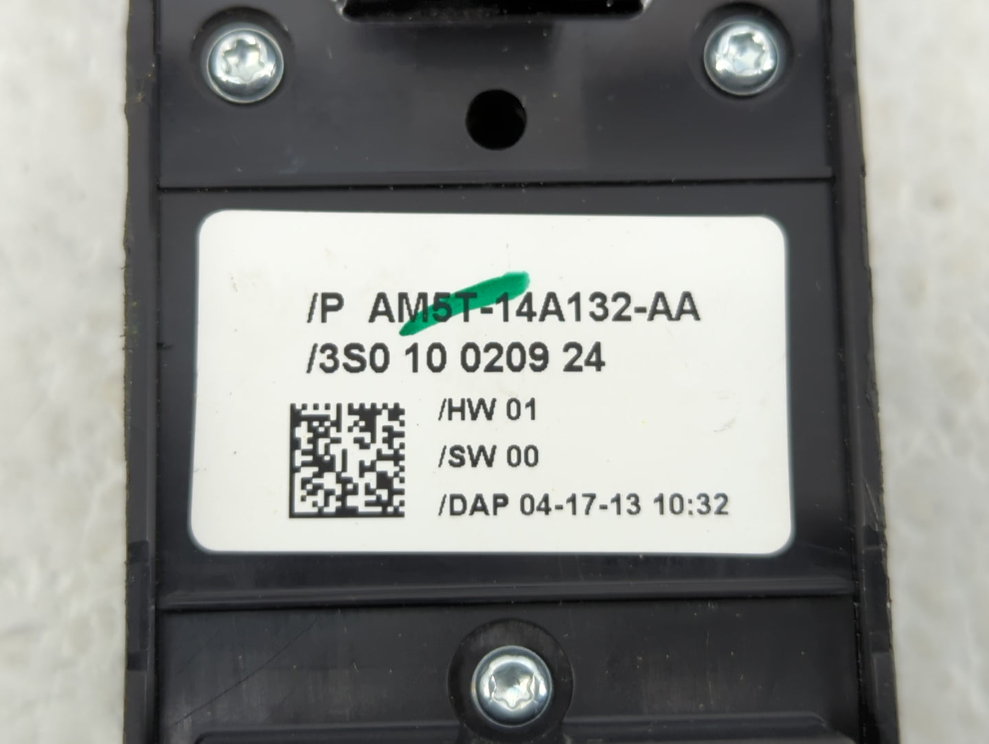 2013-2019 Ford Escape Master Power Window Switch Replacement Driver Side Left P/N:AM5T-14A132-AA F1ET-14A132-AB Fits OEM Use