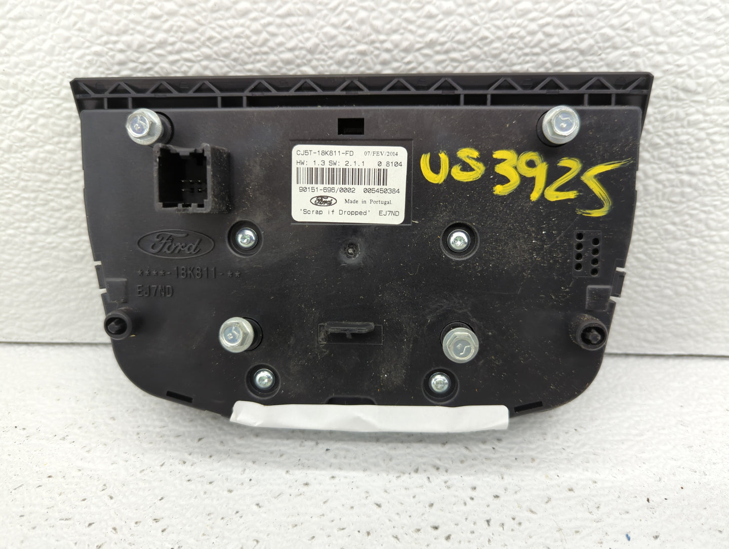 2013 Ford Escape Radio Control Panel - Oemusedautoparts1.com