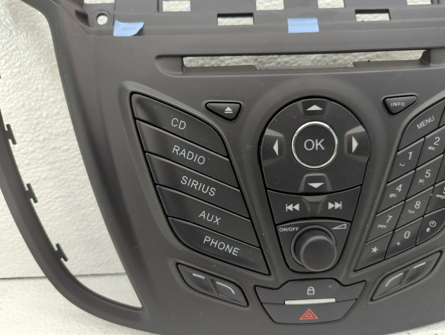 2013-2013 Ford Escape Radio Control Panel - Oemusedautoparts1.com