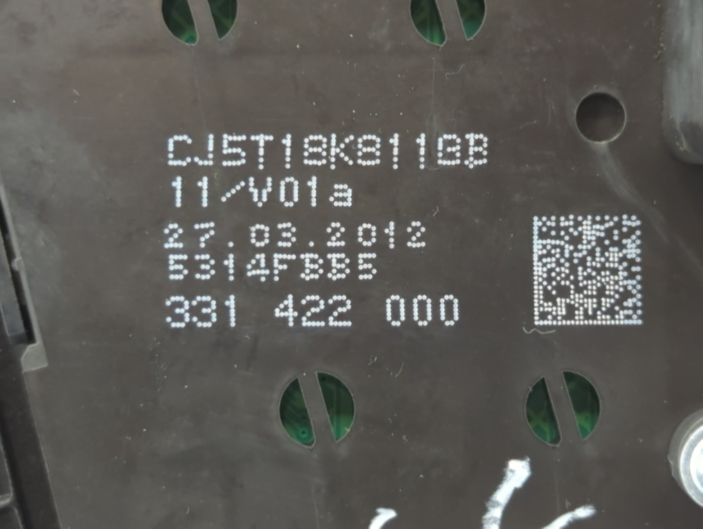 2013-2013 Ford Escape Radio Control Panel - Oemusedautoparts1.com