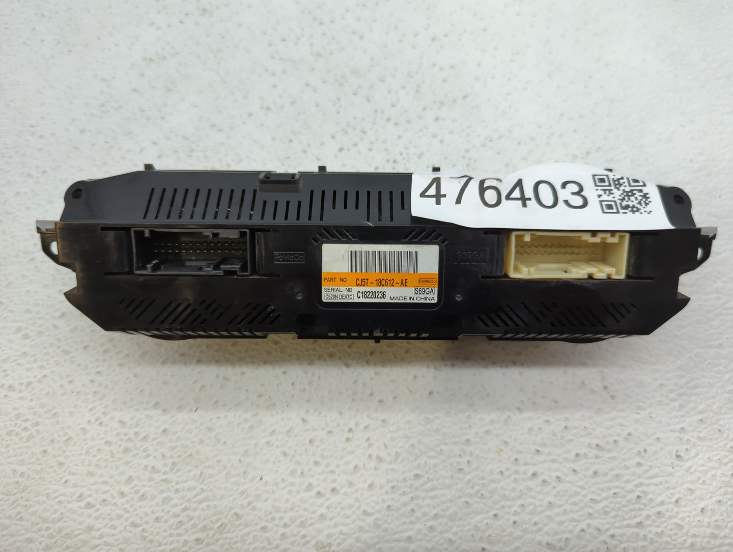 2013 Ford Escape Climate Control Module Temperature AC/Heater Replacement P/N:CJ5T-18C612-BA CJ5T-18C612-AE Fits OEM Used Au