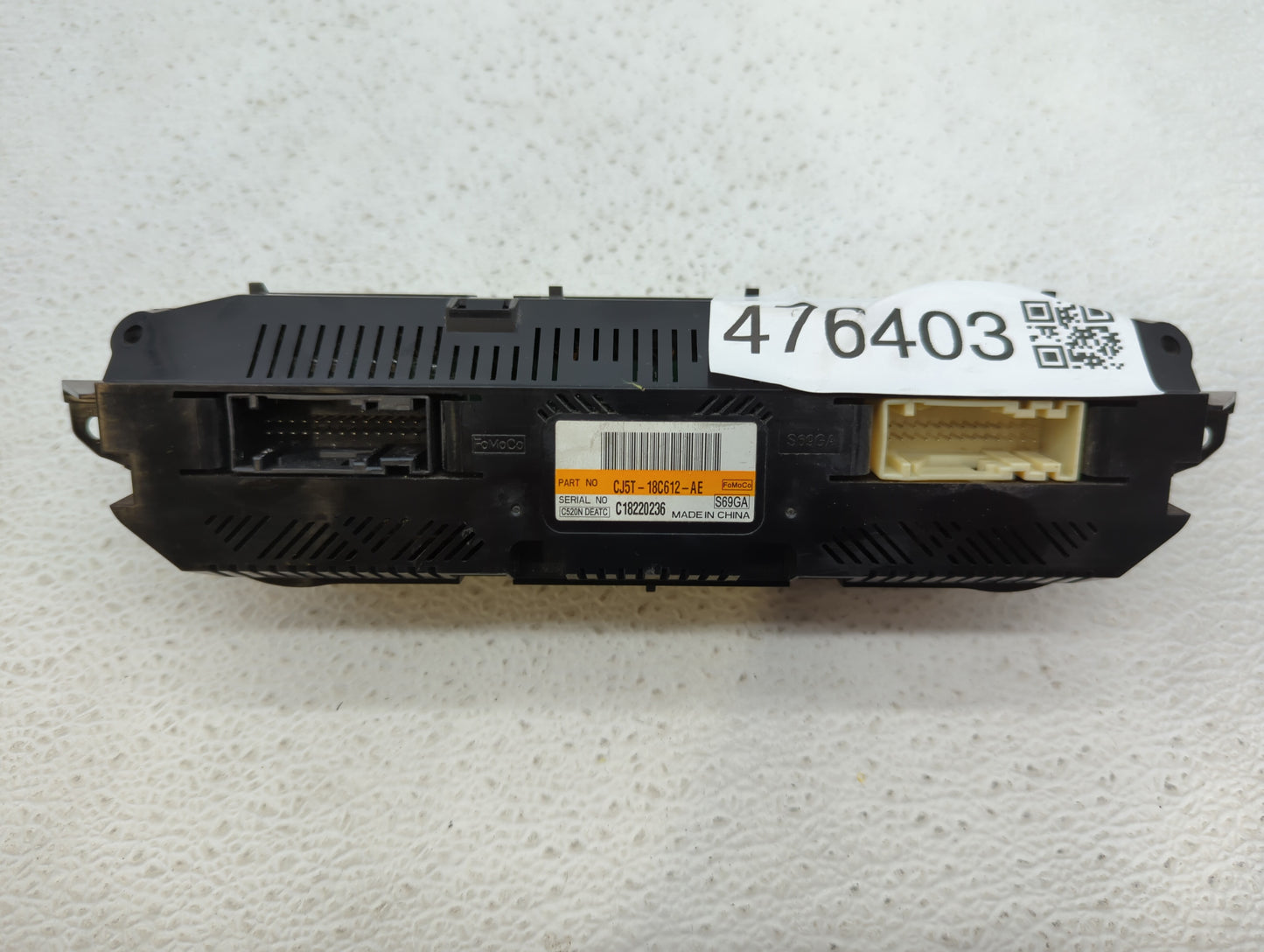 2013 Ford Escape Climate Control Module Temperature AC/Heater Replacement P/N:CJ5T-18C612-BA CJ5T-18C612-AE Fits OEM Used Au