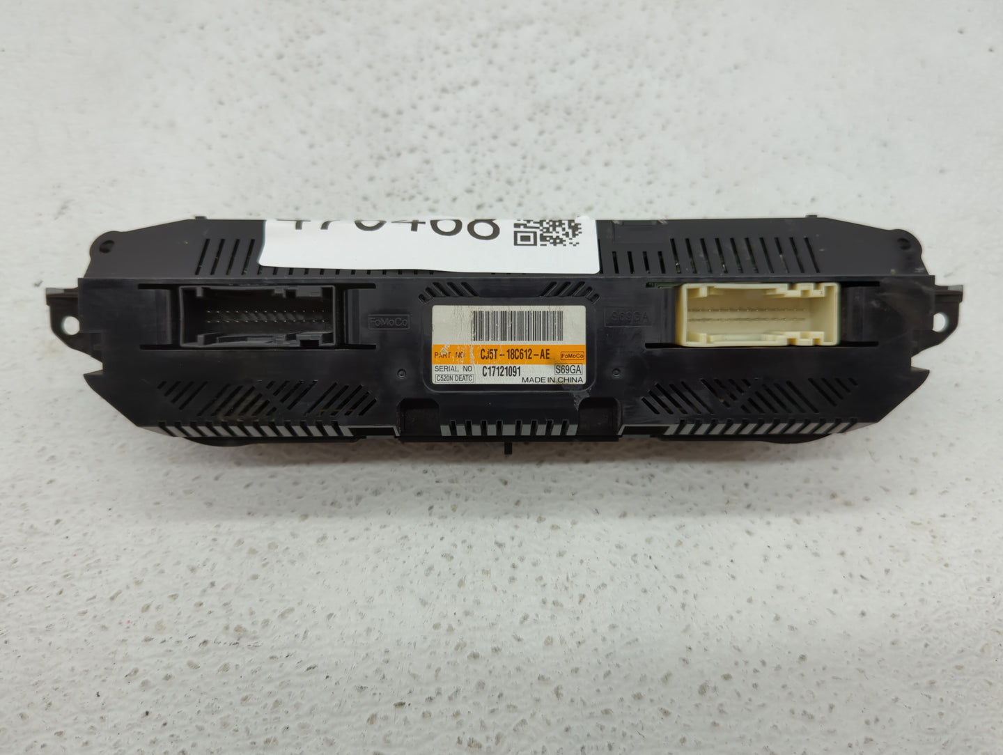 2013 Ford Escape Climate Control Module Temperature AC/Heater Replacement P/N:CJ5T-18C612-BA CJ5T-18C612-AE Fits OEM Used Au