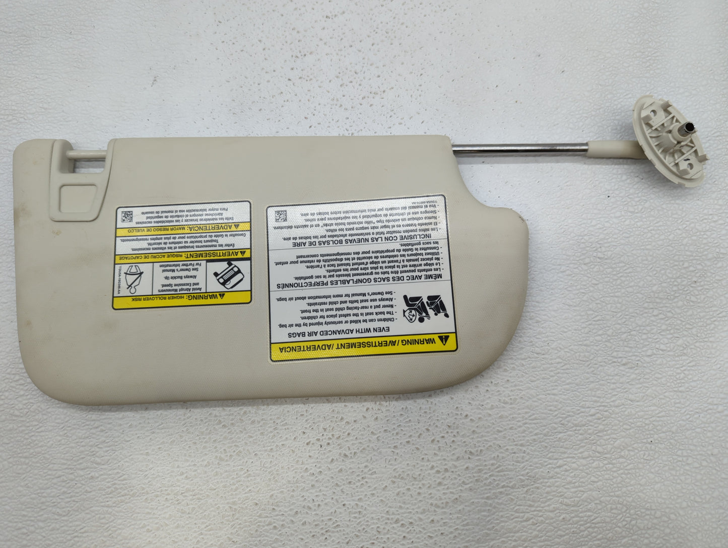 2013-2019 Ford Escape Sun Visor Shade Replacement Passenger Right Mirror Fits Fits 2013 2014 2015 2016 2017 2018 2019 OEM Us