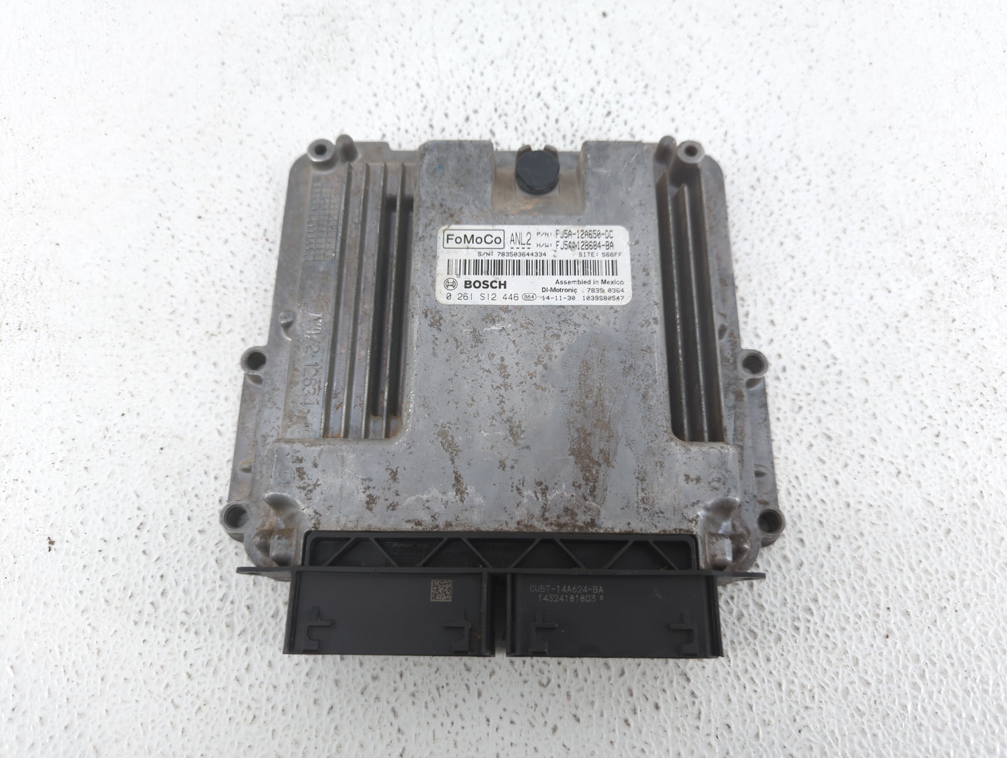 2013 Ford Escape PCM Engine Control Computer ECU ECM PCU OEM P/N:FJ5A-12B684-BA FJ5A-12A650-DC, CV6A-12B684-CA Fits OEM Used