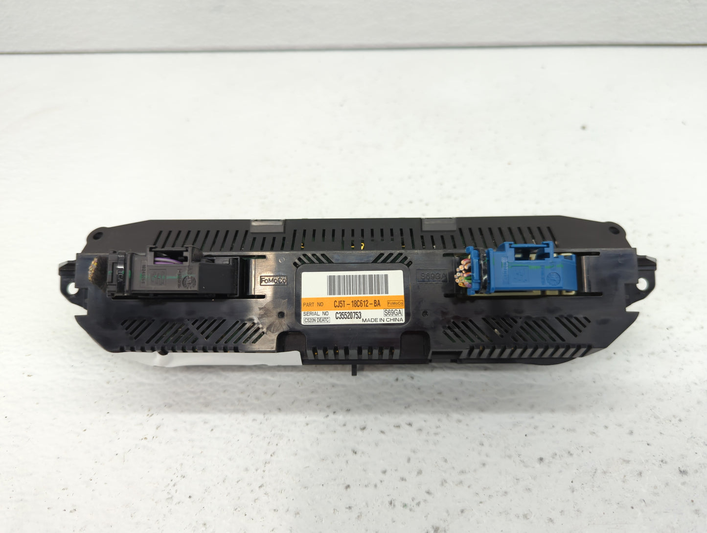 2013-2015 Ford Escape Climate Control Module Temperature AC/Heater Replacement P/N:CJ5T-18C612-BA CJ5T-18C612-BC Fits OEM Us