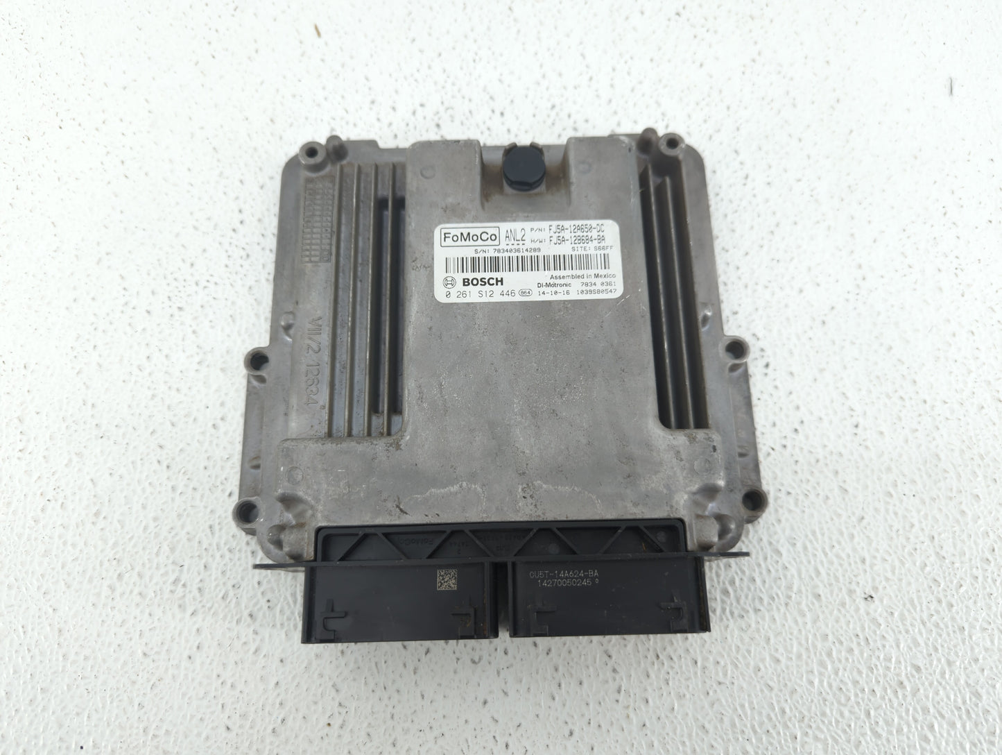2013 Ford Escape PCM Engine Control Computer ECU ECM PCU OEM P/N:FJ5A-12B684-BA FJ5A-12A650-DC, CV6A-12B684-CA Fits OEM Used