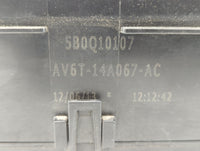 2013 Ford Escape Fusebox Fuse Box Panel Relay Module P/N:AV6T-14A067-AC Fits OEM Used Auto Parts - Oemusedautoparts1.com