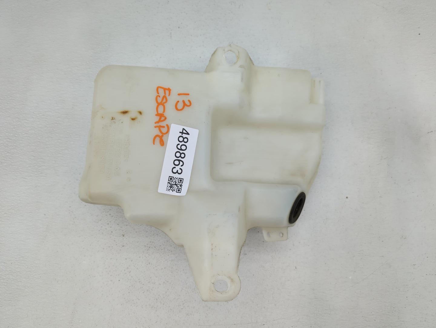 2013-2014 Ford Escape Windshield Washer Fluid Reservoir Bottle Oem - Oemusedautoparts1.com