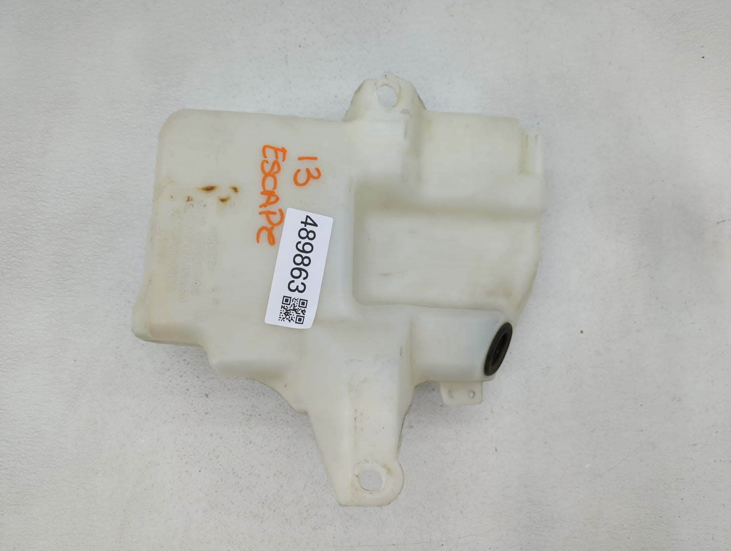 2013-2014 Ford Escape Windshield Washer Fluid Reservoir Bottle Oem - Oemusedautoparts1.com