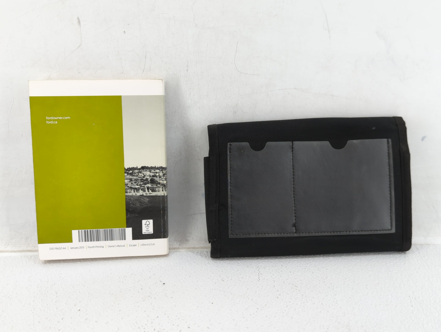 2013 Ford Escape Owners Manual Book Guide OEM Used Auto Parts - Oemusedautoparts1.com