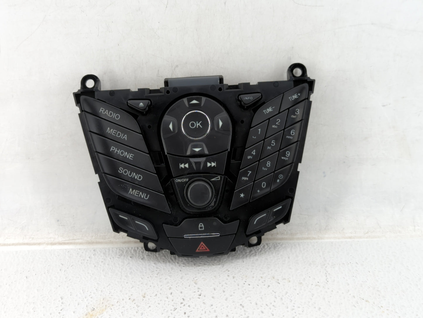 2013 Ford Escape Radio AM FM Cd Player Receiver Replacement P/N:CJ5T-18K811-BC CJ5T-18K811-FC, CJ5T-18K811-AB Fits OEM Used 