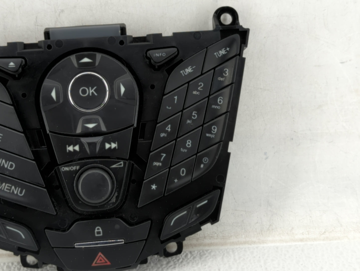 2013 Ford Escape Radio AM FM Cd Player Receiver Replacement P/N:CJ5T-18K811-BC CJ5T-18K811-FC, CJ5T-18K811-AB Fits OEM Used 