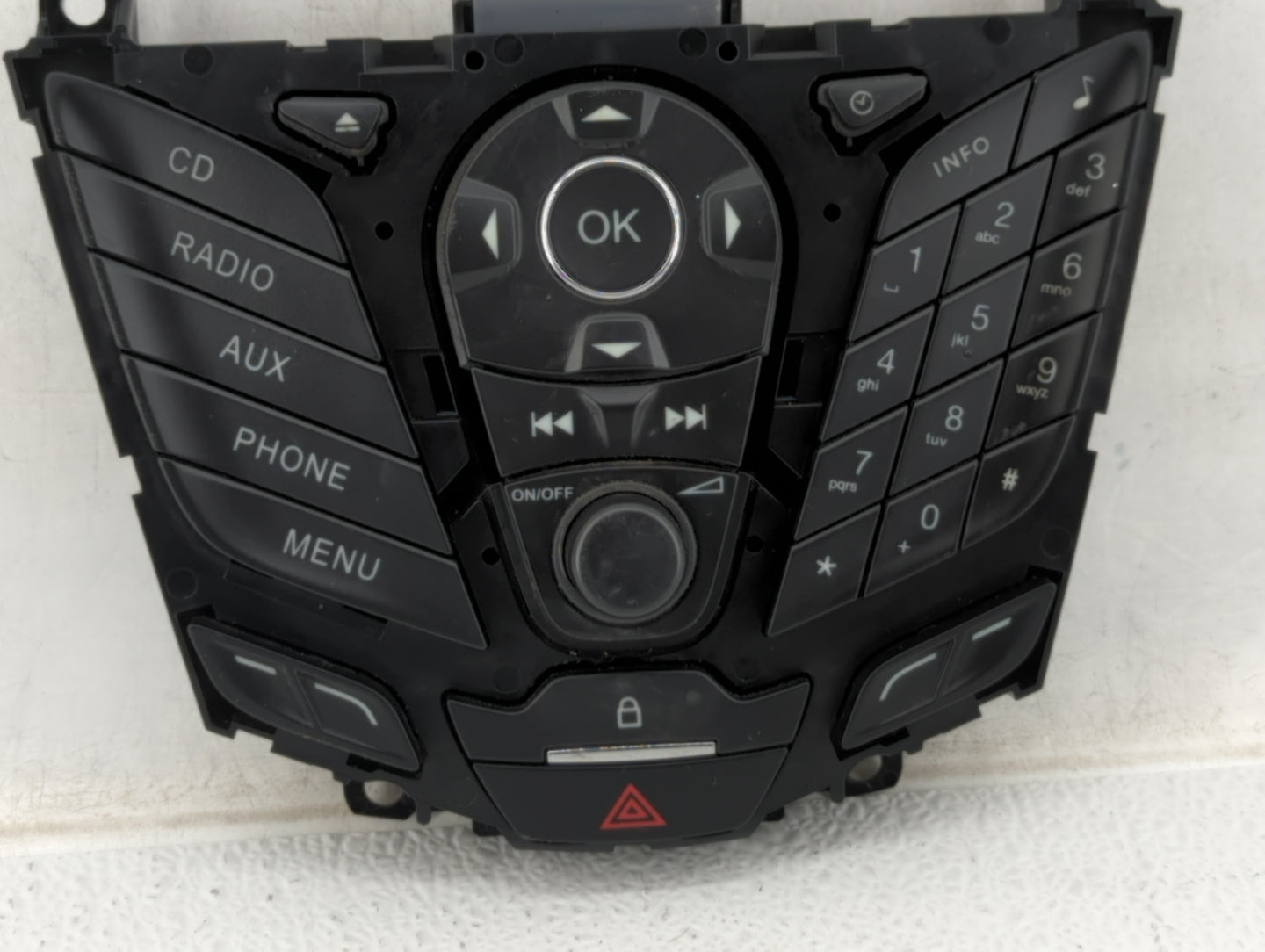 2013 Ford Escape Radio AM FM Cd Player Receiver Replacement P/N:CJ5T-18K8181-BB CJ5T-18K811-FC, CJ5T-18K811-AB Fits OEM Used