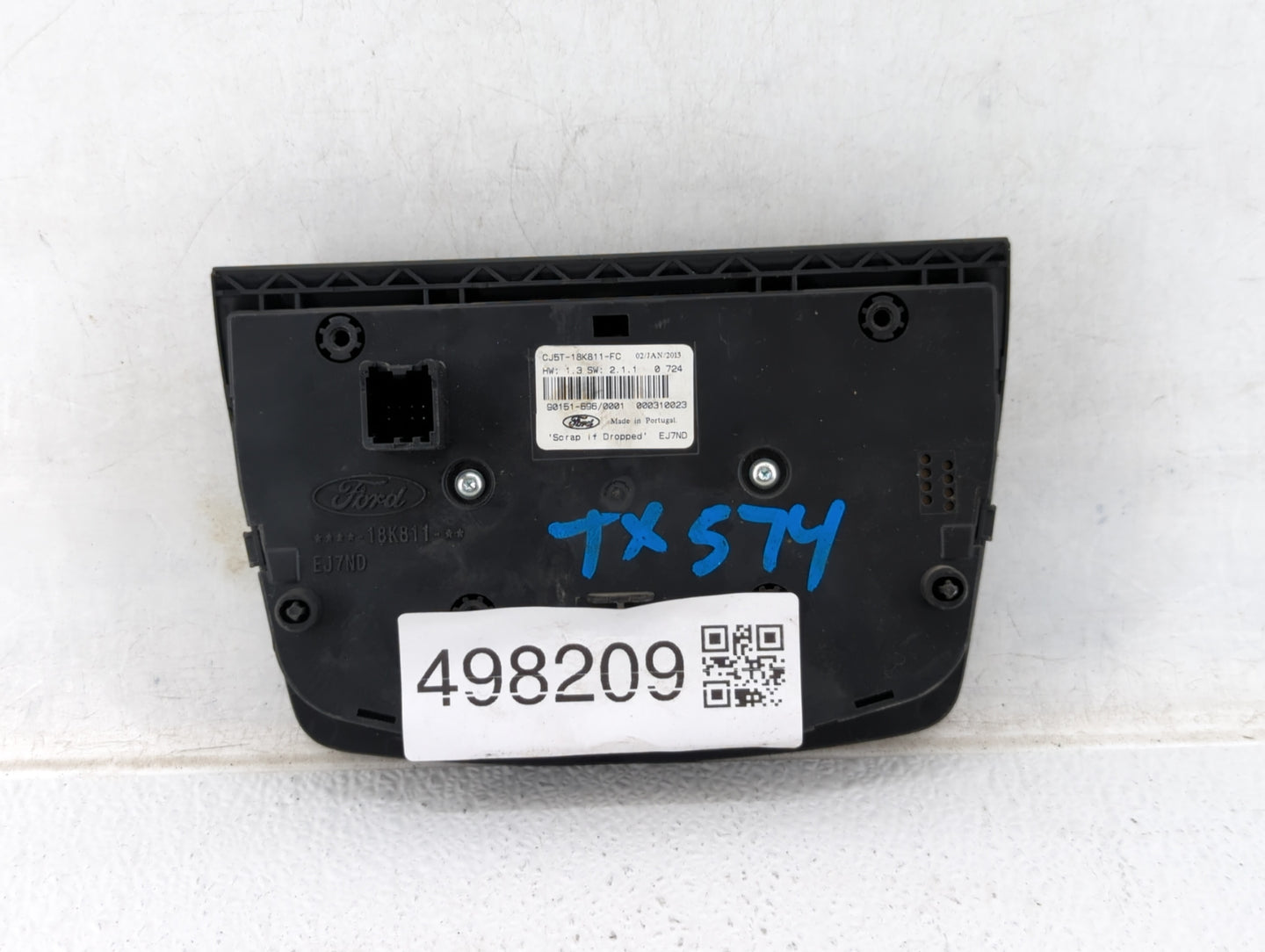 2013 Ford Escape Radio Control Panel - Oemusedautoparts1.com