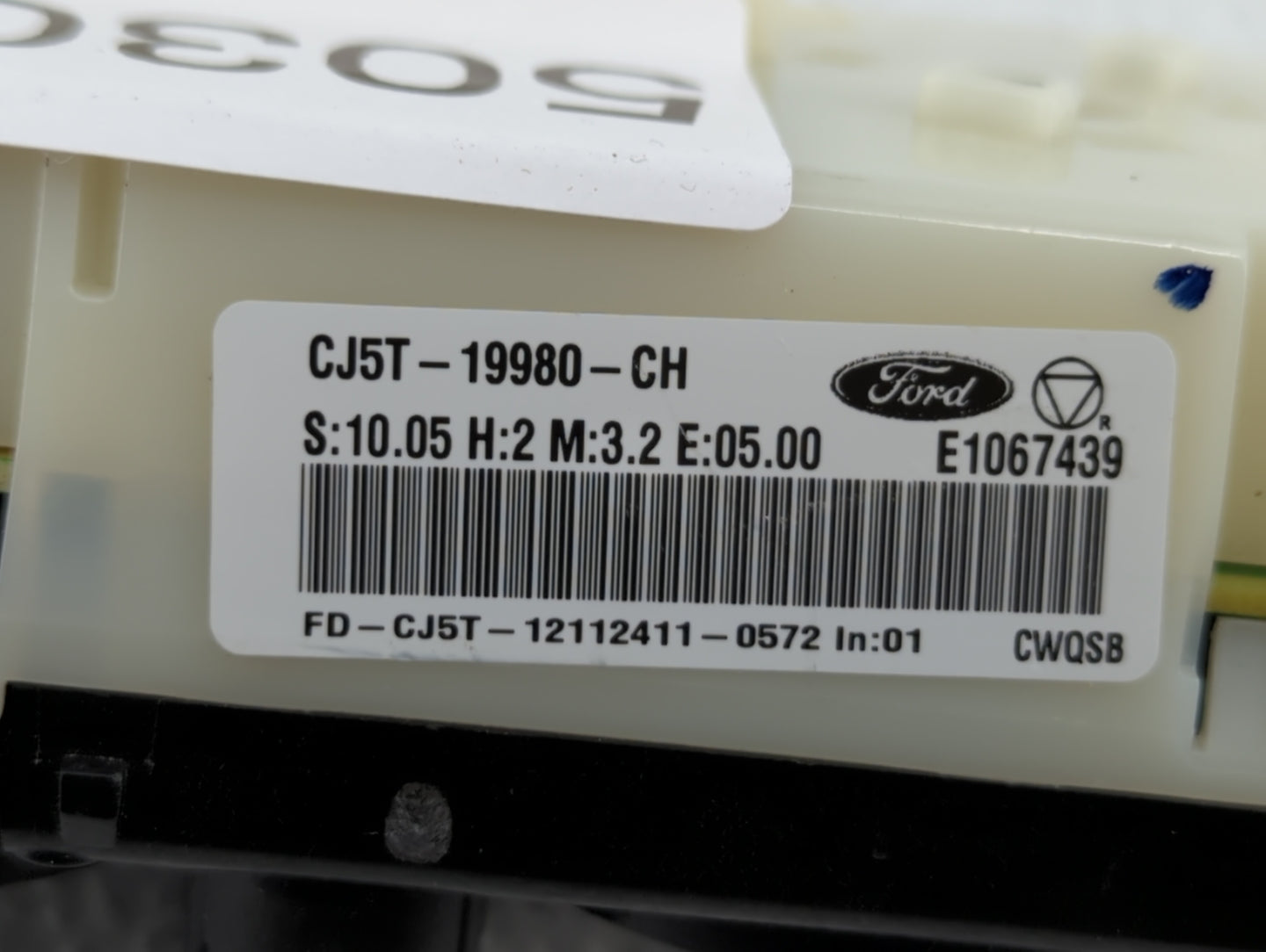 2013-2016 Ford Escape Climate Control Module Temperature AC/Heater Replacement P/N:CJ5T-19980-CH Fits Fits 2013 2014 2015 20