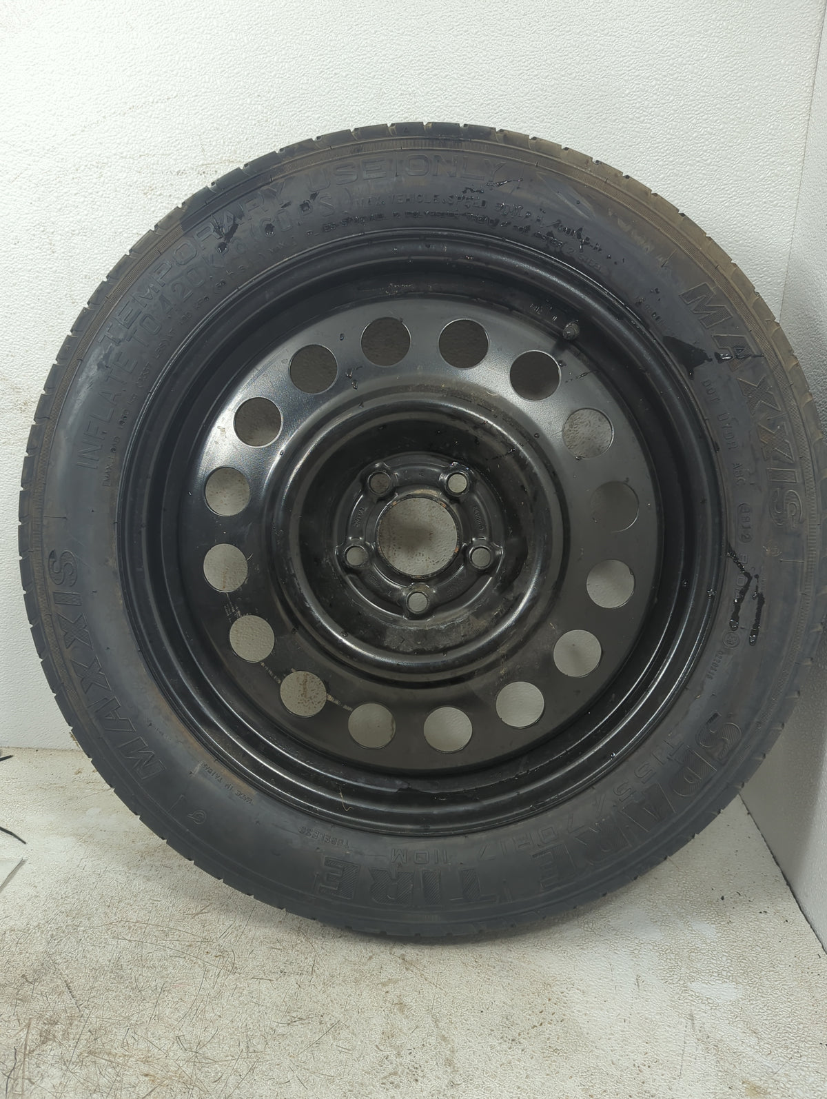 2013-2019 Ford Escape Spare Donut Tire Wheel Rim Oem 5033394 - Oemusedautoparts1.com