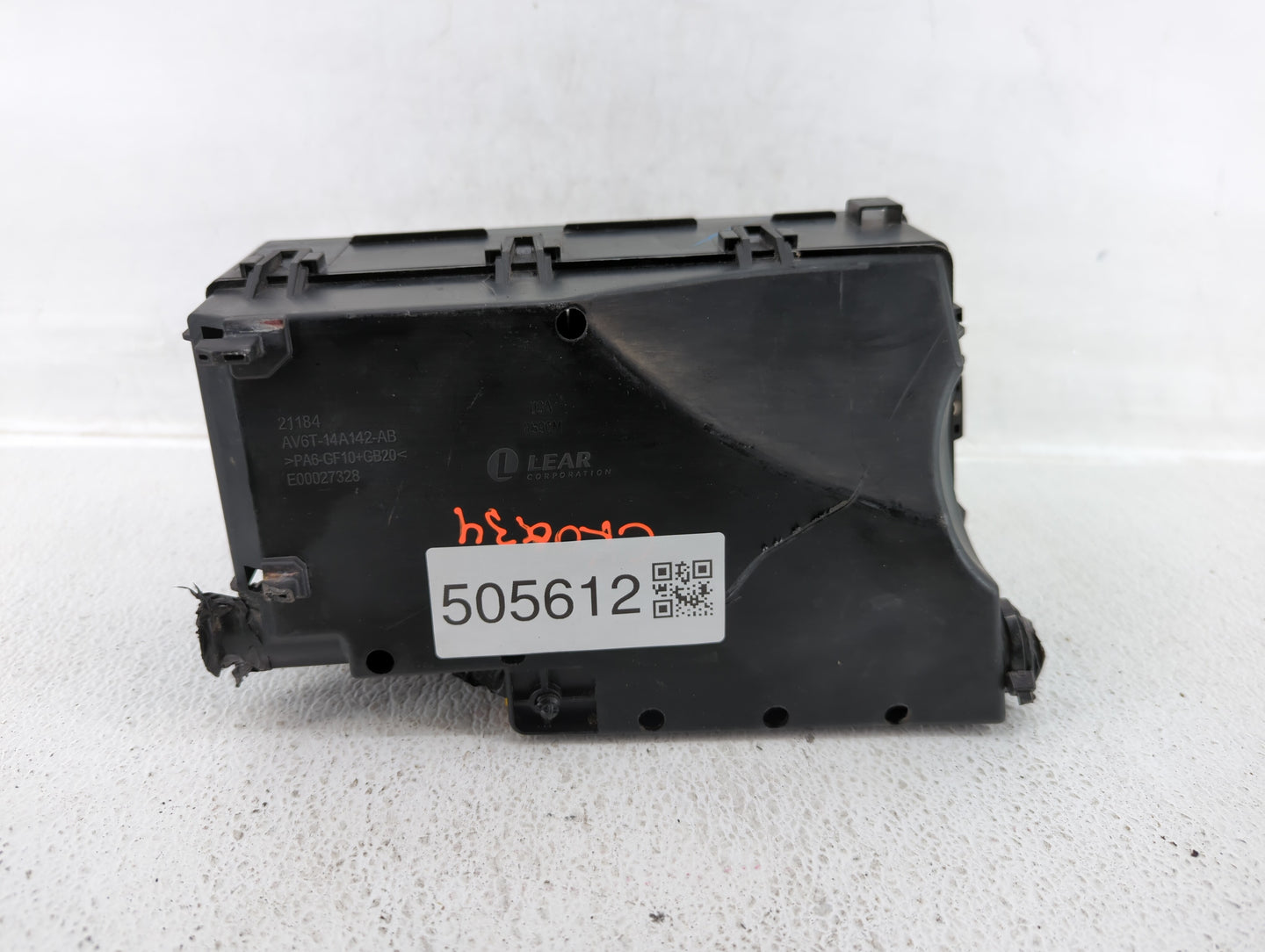 2013-2016 Ford Escape Fusebox Fuse Box Panel Relay Module P/N:AV6T-14A067-AD AV6T-14A067-AC Fits Fits 2013 2014 2015 2016 OE