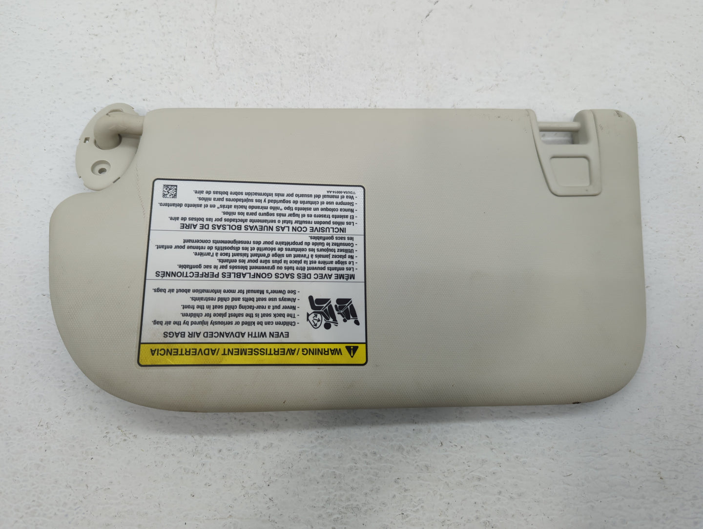2013-2019 Ford Escape Sun Visor Shade Replacement Passenger Right Mirror Fits Fits 2013 2014 2015 2016 2017 2018 2019 OEM Us