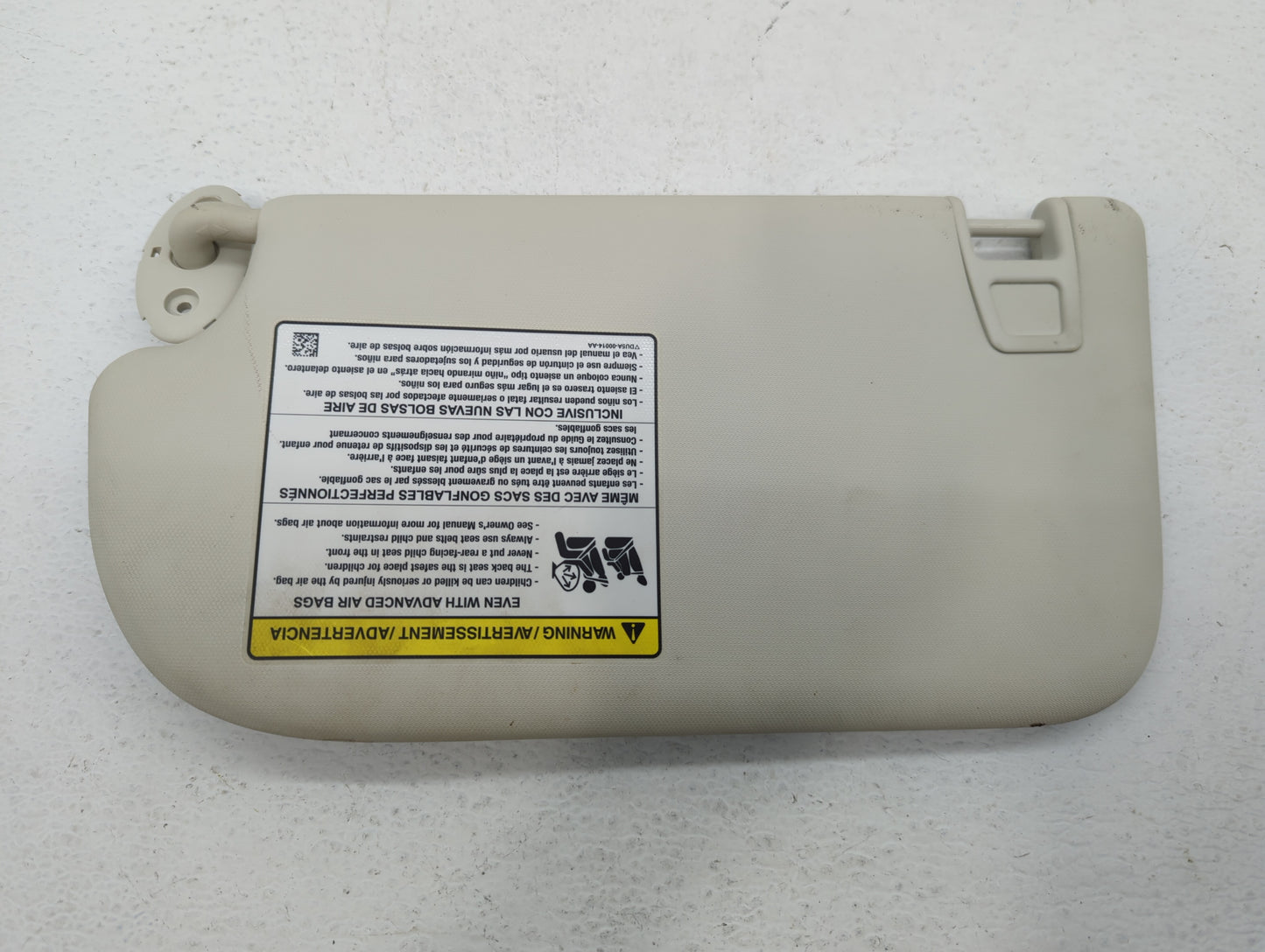 2013-2019 Ford Escape Sun Visor Shade Replacement Passenger Right Mirror Fits Fits 2013 2014 2015 2016 2017 2018 2019 OEM Us