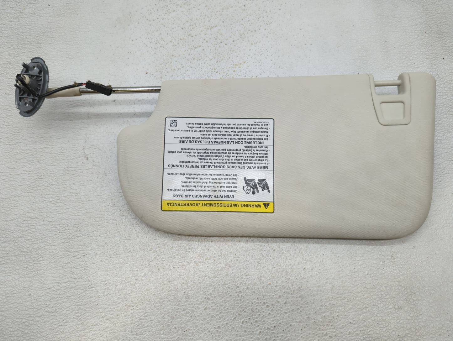 2013-2019 Ford Escape Sun Visor Shade Replacement Passenger Right Mirror Fits Fits 2013 2014 2015 2016 2017 2018 2019 OEM Us