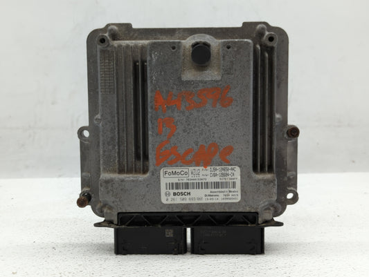 2013-2016 Ford Escape PCM Engine Control Computer ECU ECM PCU OEM P/N:DJ5A-12A650-AAC C1BA-12B684-CF Fits Fits 2013 2014 201