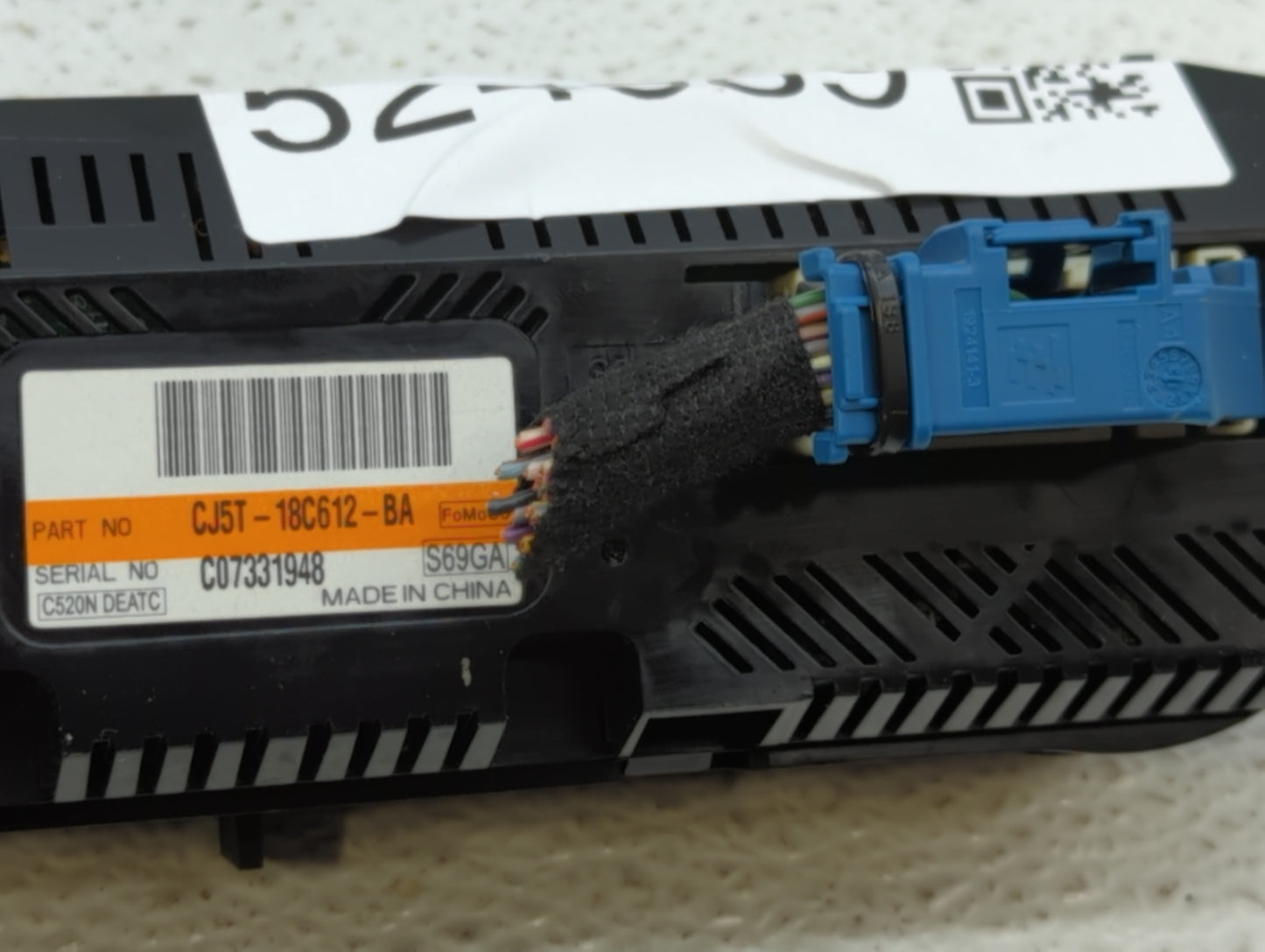2013-2015 Ford Escape Climate Control Module Temperature AC/Heater Replacement P/N:CJ5T-18C612-BA Fits Fits 2013 2014 2015 O
