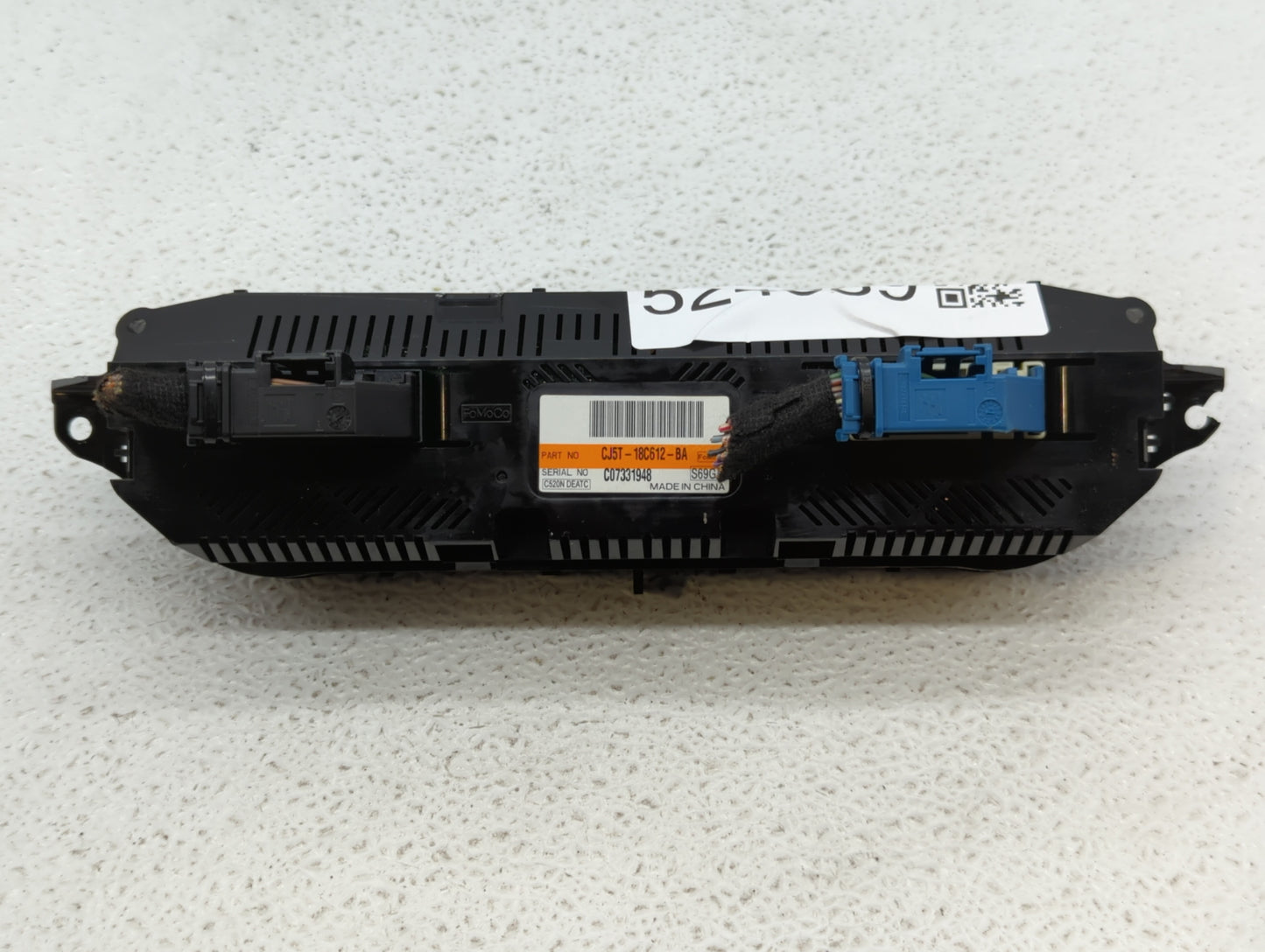 2013-2015 Ford Escape Climate Control Module Temperature AC/Heater Replacement P/N:CJ5T-18C612-BA Fits Fits 2013 2014 2015 O