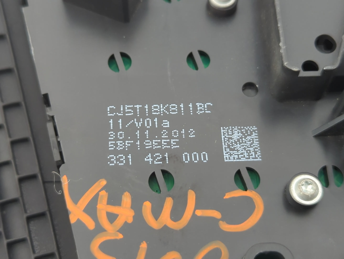 2013-2013 Ford Escape Radio Control Panel - Oemusedautoparts1.com