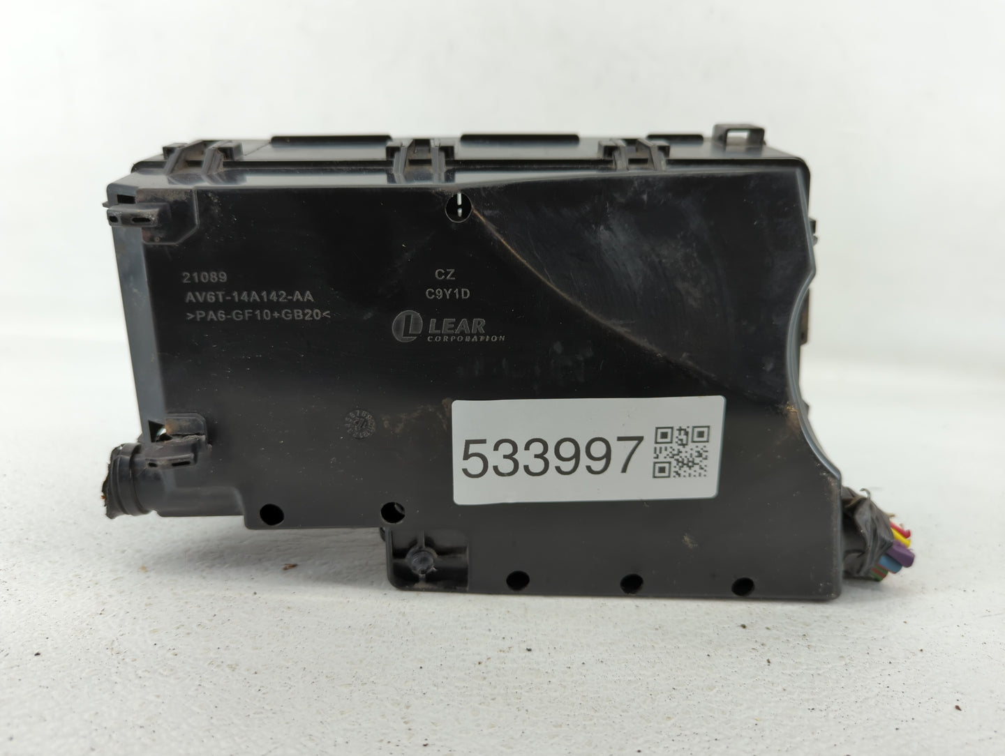 2013-2016 Ford Escape Fusebox Fuse Box Panel Relay Module P/N:AV6T-14A067-AC Fits Fits 2013 2014 2015 2016 OEM Used Auto Par