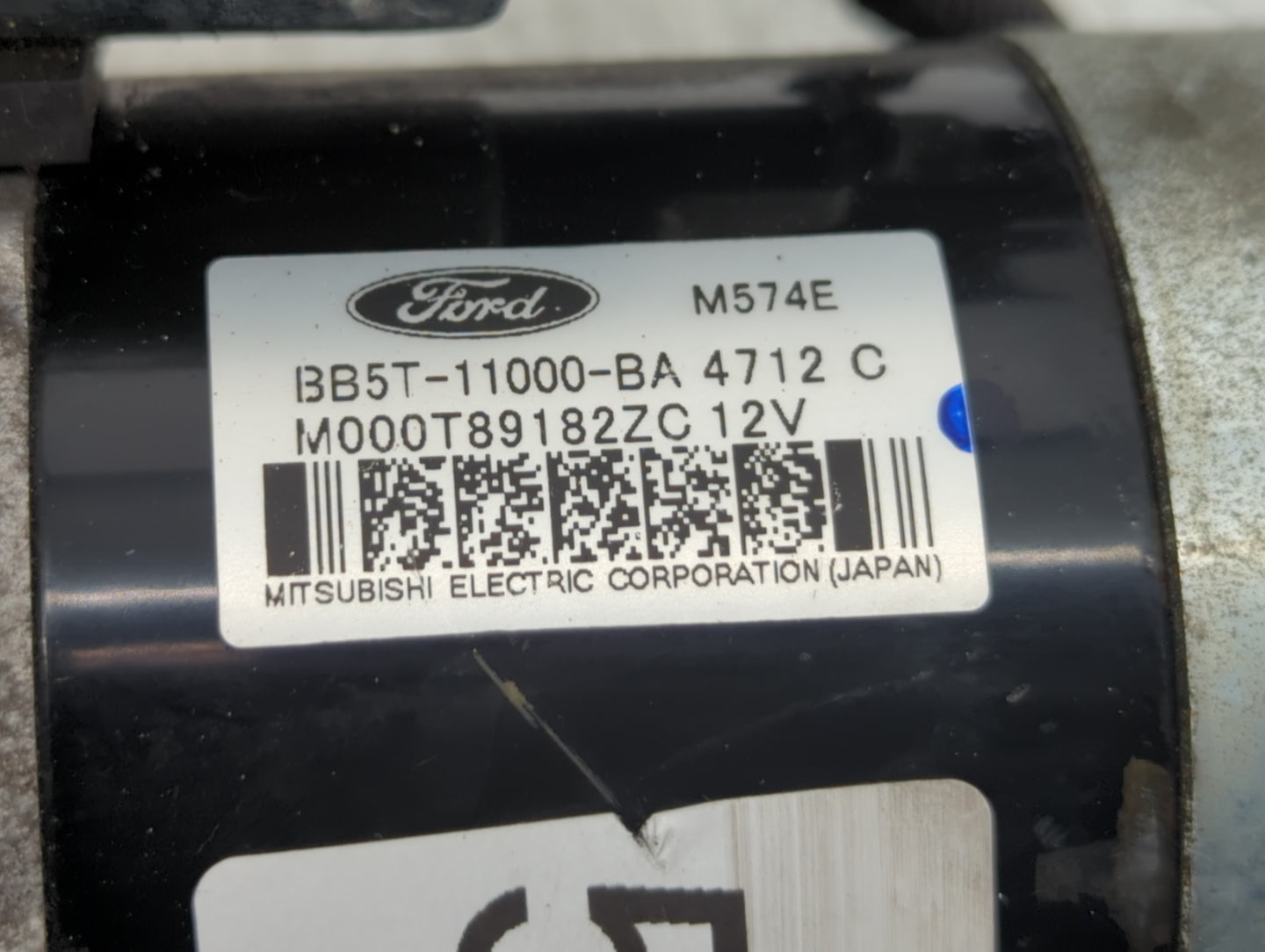 2013-2017 Ford Escape Car Starter Motor Solenoid OEM P/N:M000T89182ZC BB5T-11000-BA Fits OEM Used Auto Parts - Oemusedautopa
