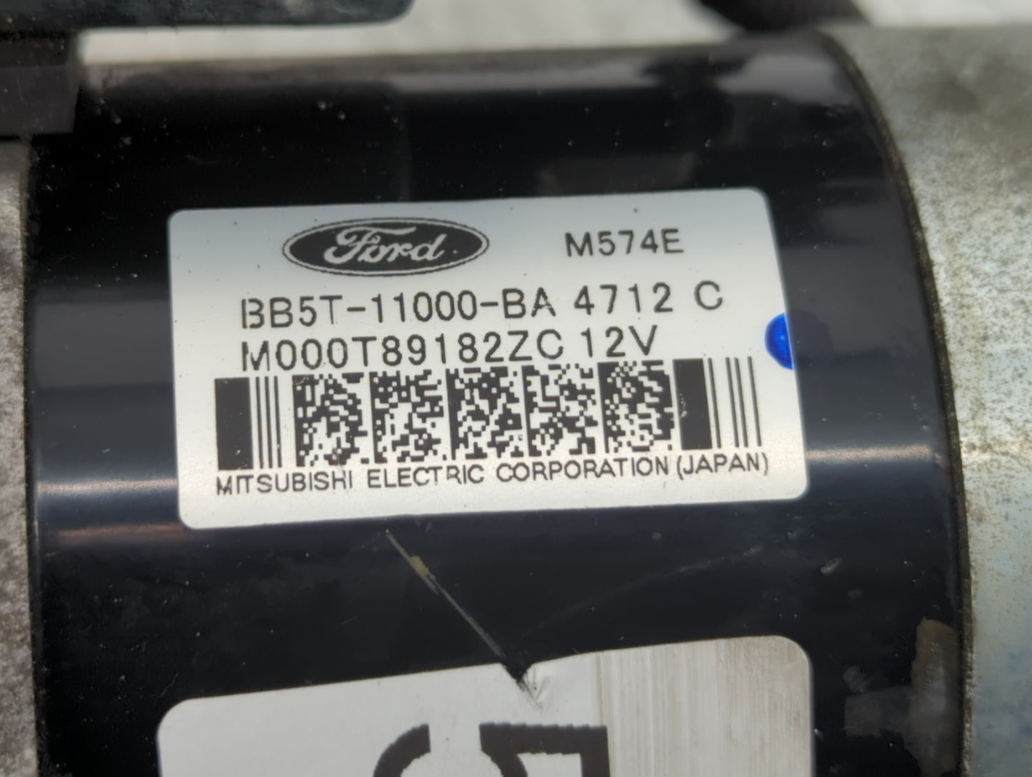 2013-2017 Ford Escape Car Starter Motor Solenoid OEM P/N:M000T89182ZC BB5T-11000-BA Fits OEM Used Auto Parts - Oemusedautopa