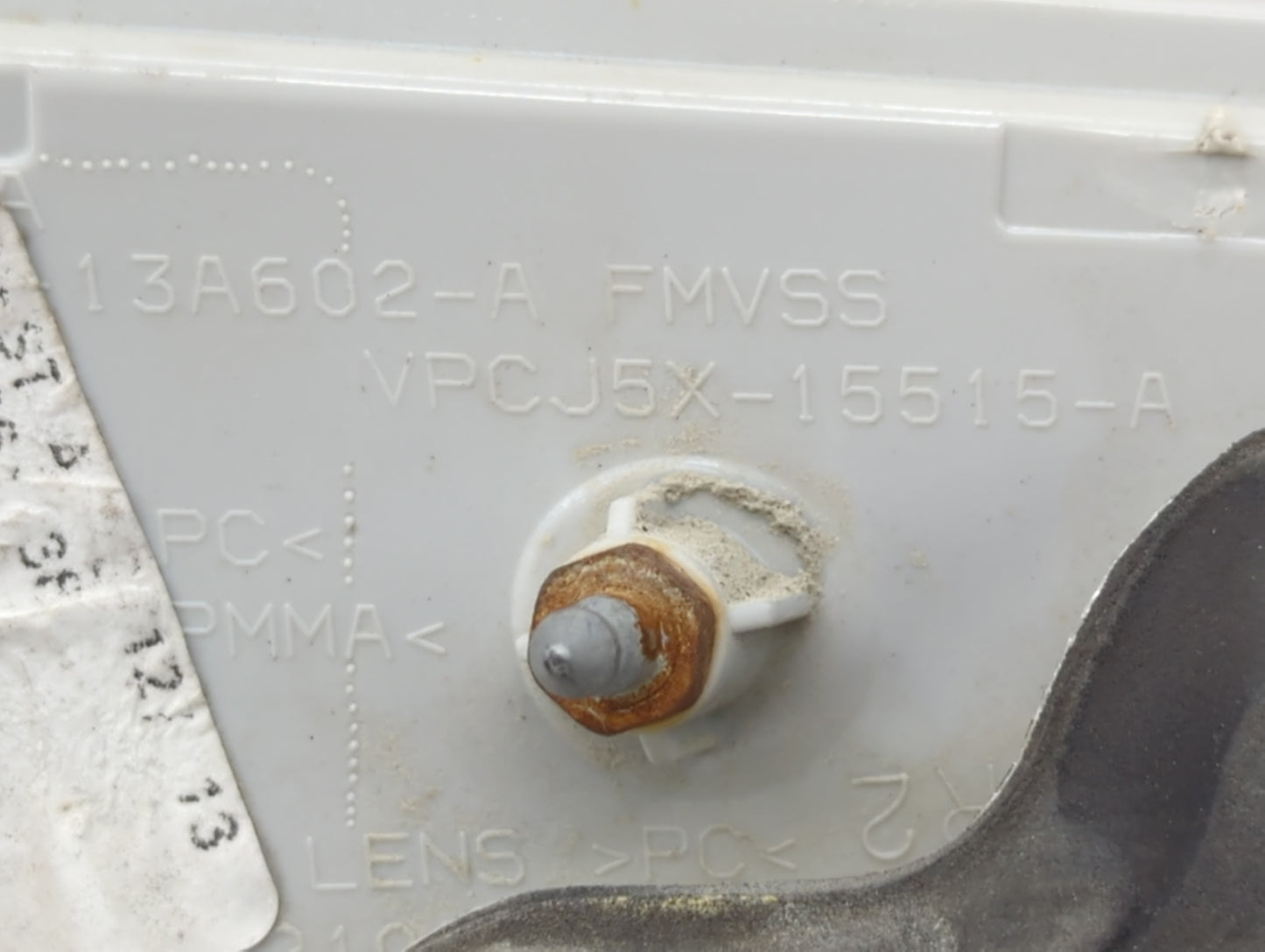 2013-2016 Ford Escape Tail Light Assembly Passenger Right OEM Fits Fits 2013 2014 2015 2016 OEM Used Auto Parts - Oemusedaut