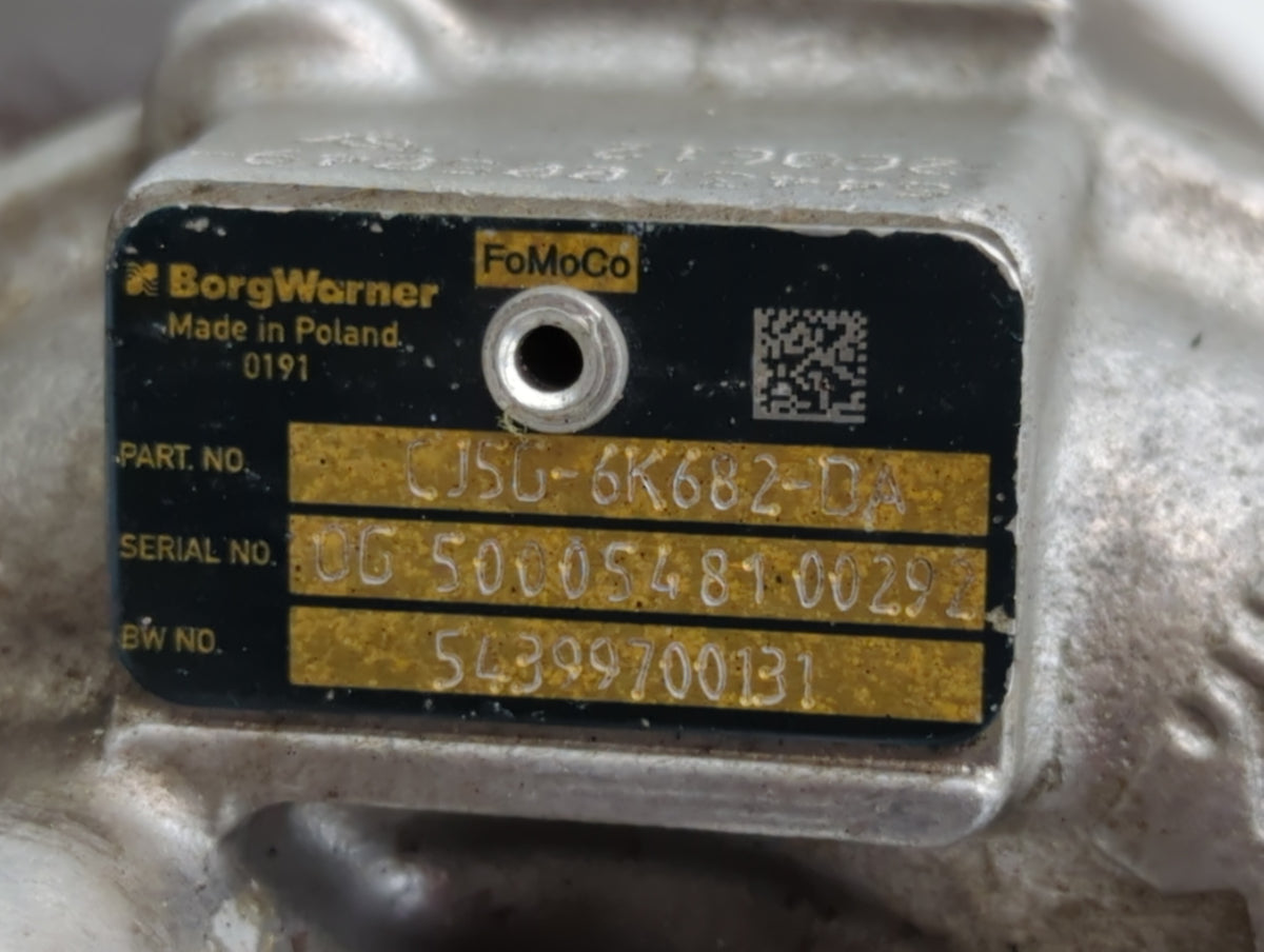 2013 Ford Escape Turbocharger Turbo Charger Super Charger Supercharger 553916 - Oemusedautoparts1.com