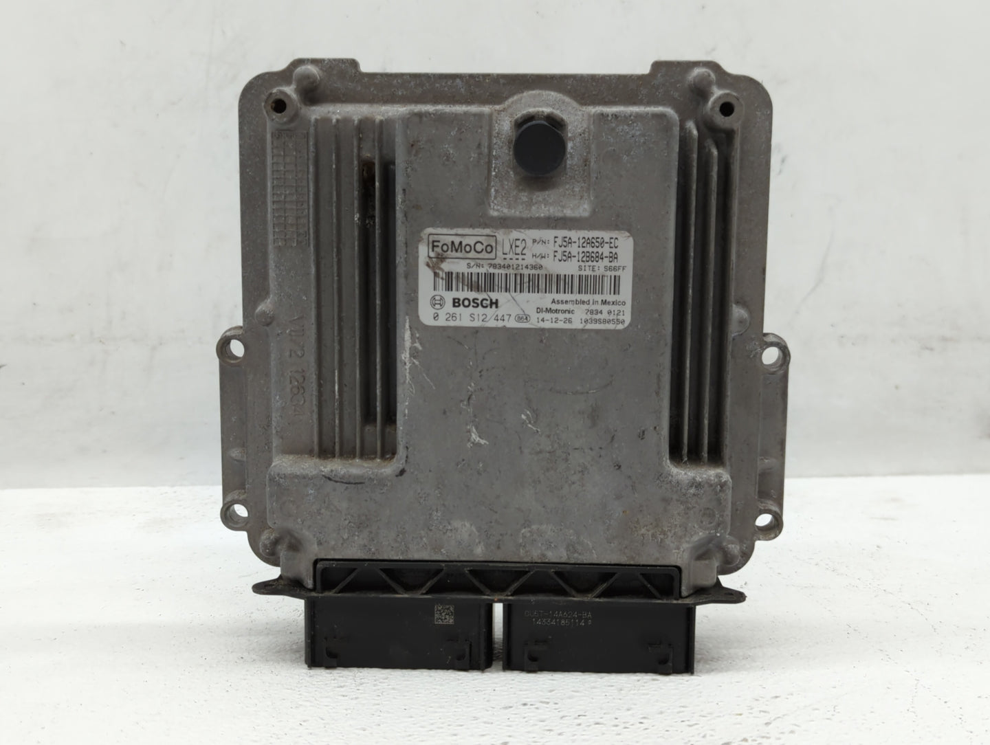 2013 Ford Escape PCM Engine Control Computer ECU ECM PCU OEM P/N:FJ5A-12B684-BA FJ5A-12A650-DC, CV6A-12B684-CA Fits OEM Used