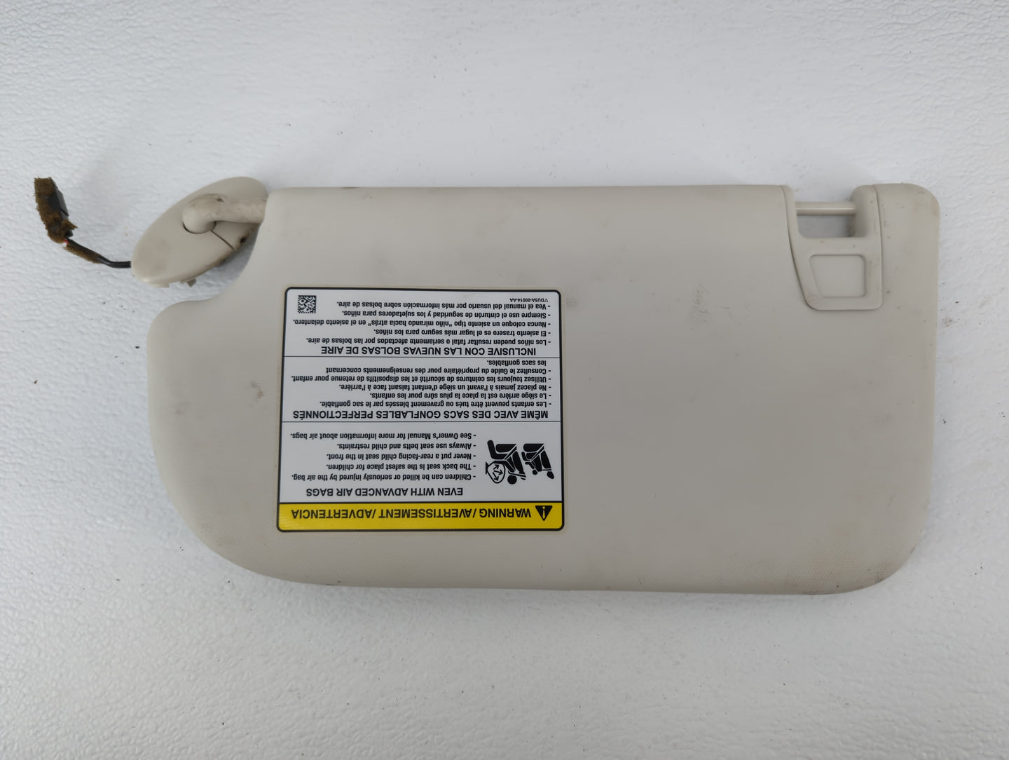 2013-2019 Ford Escape Sun Visor Shade Replacement Passenger Right Mirror Fits Fits 2013 2014 2015 2016 2017 2018 2019 OEM Us