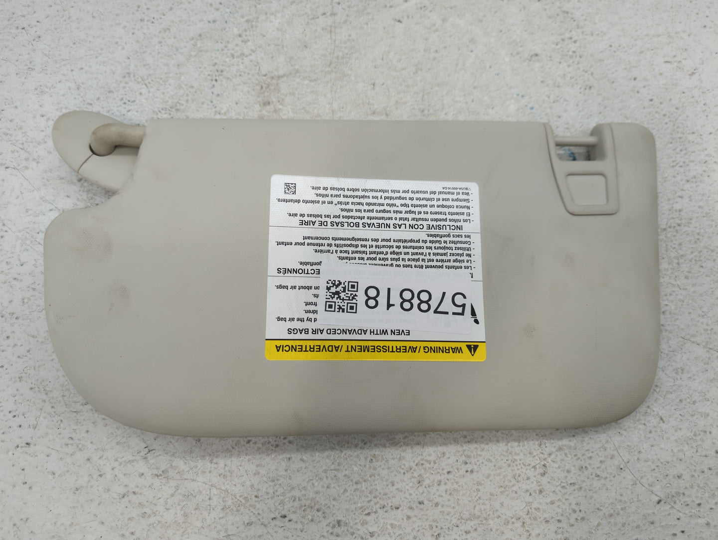 2013-2019 Ford Escape Sun Visor Shade Replacement Passenger Right Mirror Fits Fits 2013 2014 2015 2016 2017 2018 2019 OEM Us